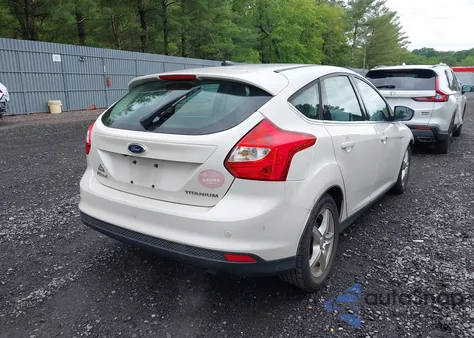 2012 Ford Focus Titanium from USA, damaged, VIN 1FAHP3N27CL171993